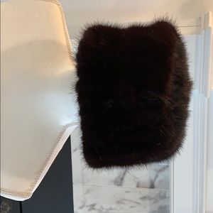 Gorgeous Real Mink Fur Beret!